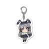 LLAVERO ACRILICO BUNNY GIRL SENPAI MAI BUNNY