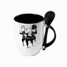 TAZA MUG ASA CUCHARA 12OZ JUJUTSU KAISEN