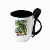 TAZA MUG ASA CUCHARA 12OZ DRAGON BALL