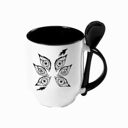 TAZA MUG ASA CUCHARA 12OZ...