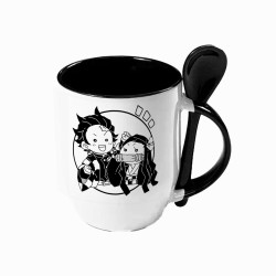 TAZA MUG ASA CUCHARA 12OZ...