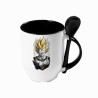 TAZA MUG ASA CUCHARA 12OZ DRAGON BALL