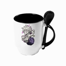 TAZA MUG ASA CUCHARA 12OZ...