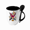 TAZA MUG ASA CUCHARA 12OZ ONE PIECE