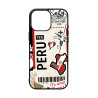 IPHONE 16 - CASE GOMA PERÚ TICKET NEGRO