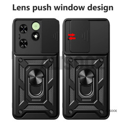 HONOR 600 5G - CASE ANTISHOCK PARANTE CAM COVER NEGRO