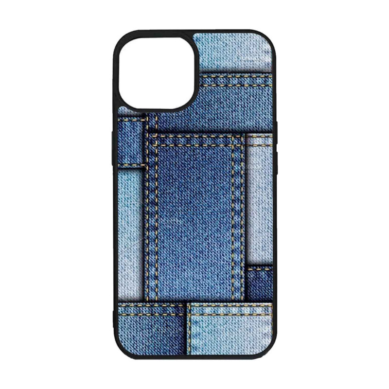 IPHONE 13 MINI - CASE GOMA JEAN NEGRO