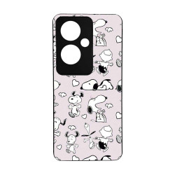 OPPO RENO 11F - CASE GOMA SNOOPY NEGRO