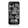 HUAWEI P50 PRO - CASE GOMA LEON OJOS VERDES NEGRO