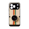 HONOR 600 PRO - CASE GOMA CAMARA RETRO NEGRO