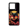 MOTO EDGE 70 - CASE GOMA GATO CON LENTES NEGRO
