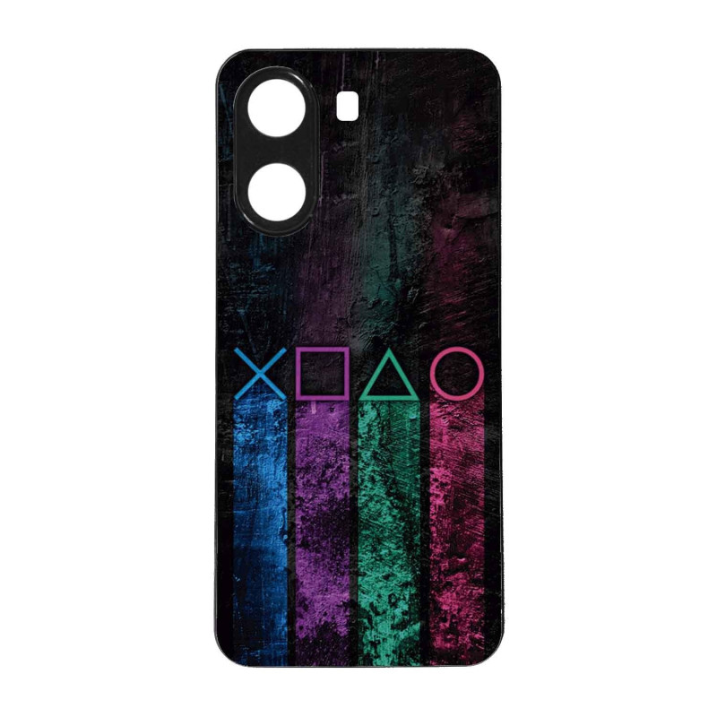 POCO X7 PRO - CASE GOMA FIGURAS NINTENDO NEGRO
