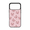 IPHONE 17 PRO MAX - CASE GOMA CERDITOS NEGRO