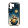 OPPO RENO 14F - CASE GOMA EL PRINCIPITO NEGRO
