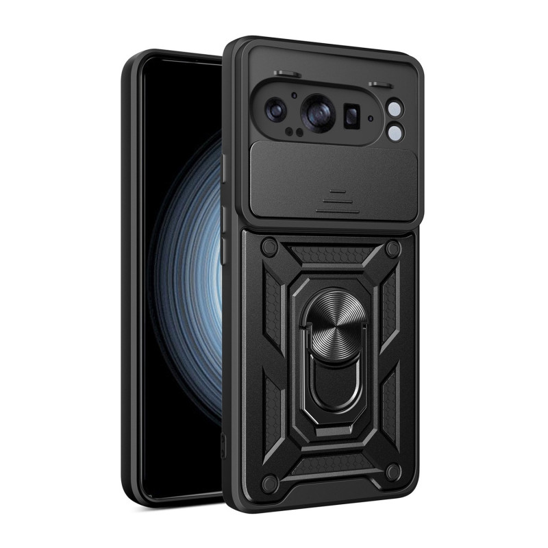 GOOGLE PIXEL 9 PRO XL - CASE ANTISHOCK PARANTE CAM COVER NEGRO