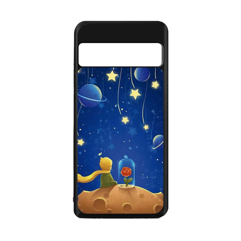 GOOGLE PIXEL 7A - CASE GOMA EL PRINCIPITO NEGRO