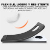 XIAOMI 17T PRO - CASE GOMA FIBRA DE CARBONO NEGRO