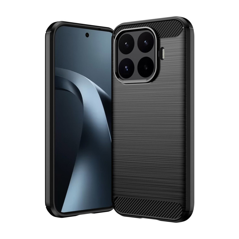 XIAOMI 17T - CASE GOMA FIBRA DE CARBONO NEGRO