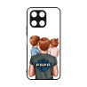 HONOR X6A/X6A PLUS - CASE GOMA EL MEJOR PAPÁ NEGRO