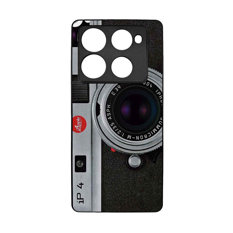 INFINIX NOTE 40 PRO - CASE GOMA CAMARA NEGRO