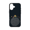 IPHONE 17 - CASE GOMA EL PRINCIPITO NEGRO