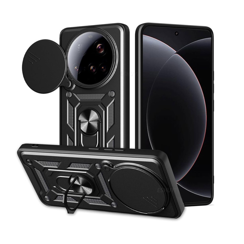 XIAOMI 17 ULTRA - CASE ANTISHOCK PARANTE CAM COVER NEGRO
