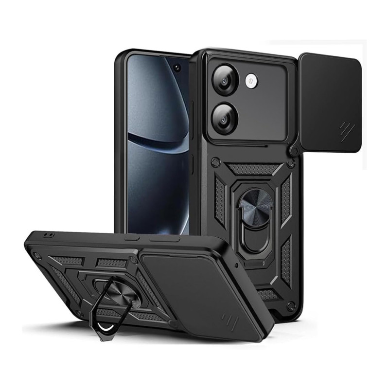 POCO X8 PRO - CASE ANTISHOCK PARANTE CAM COVER NEGRO