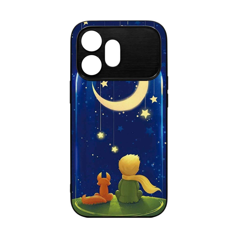 HONOR 600 5G - CASE GOMA EL PRINCIPITO NEGRO