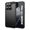 XIAOMI 15T PRO - CASE GOMA FIBRA DE CARBONO NEGRO