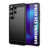 SAMSUNG S26 ULTRA - CASE GOMA FIBRA DE CARBONO NEGRO
