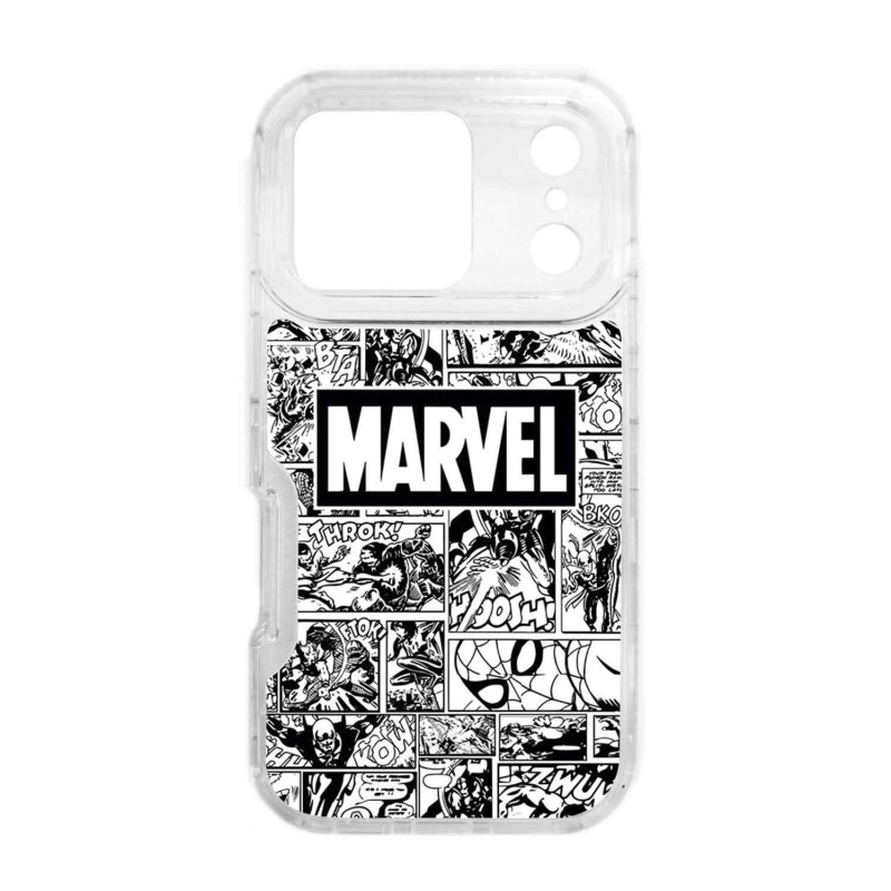 IPHONE 17 PRO MAX - CASE 360 MARVEL TRANSPARENTE