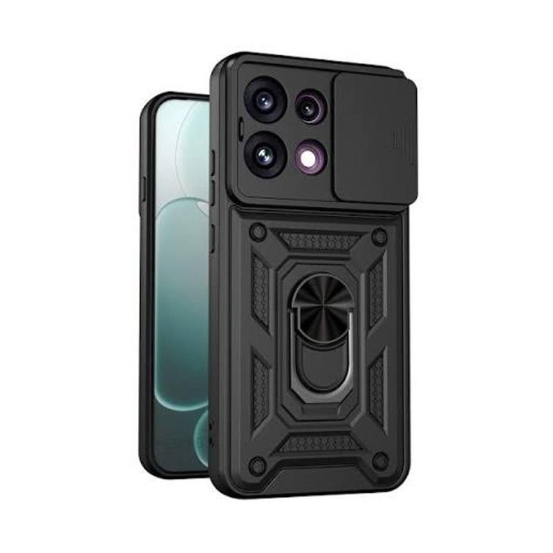 OPPO RENO 16F 5G - CASE ANTISHOCK PARANTE CAM COVER NEGRO