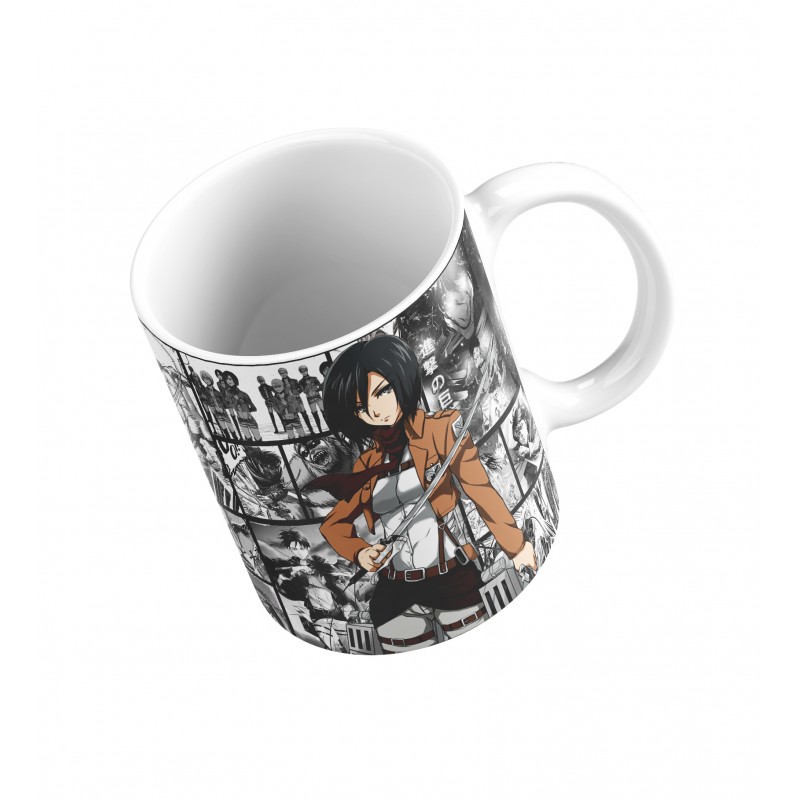 TAZA MUG 11OZ SHINGEKI NO KYOJIN MIKASA