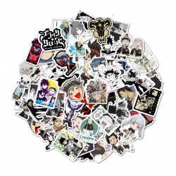 PACK 50 STICKERS BLACK CLOVER