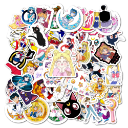 PACK 50 STICKERS SAILOR MOON
