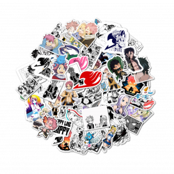 PACK 50 STICKERS FAIRY TAIL