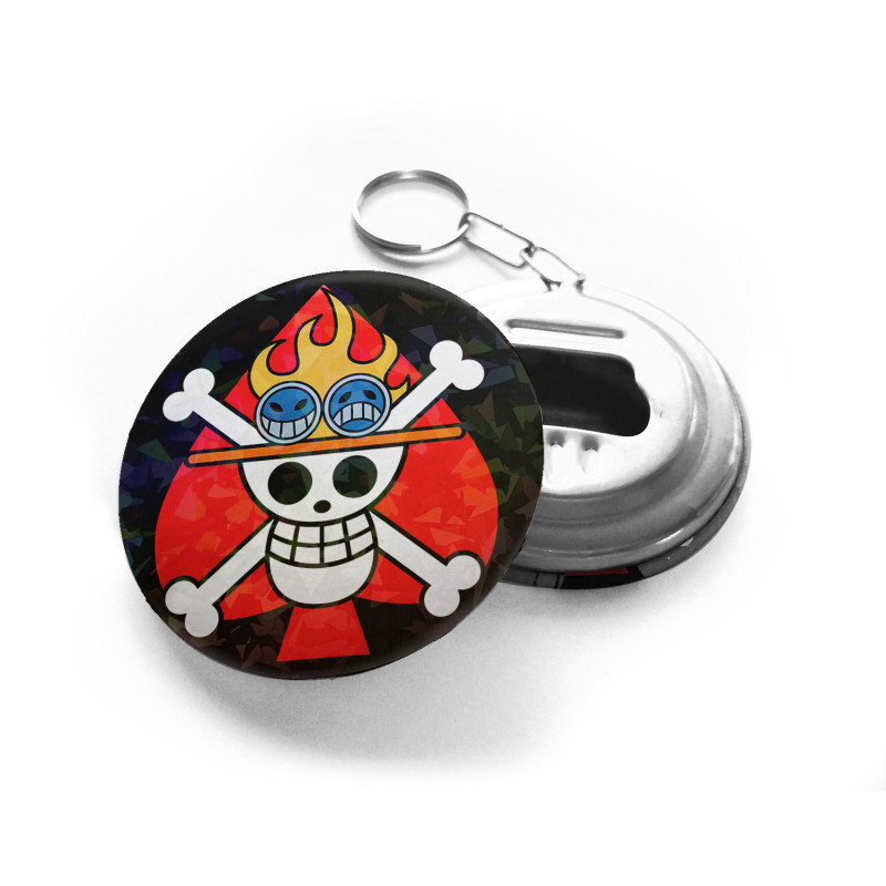 LLAVERO DESTAPADOR HOLOGRAFICO ONE PIECE