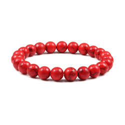 PULSERA HOWLITA ROJA