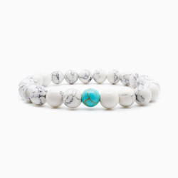 PULSERA HOWLITA BLANCA...