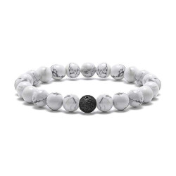 PULSERA HOWLITA BLANCA...