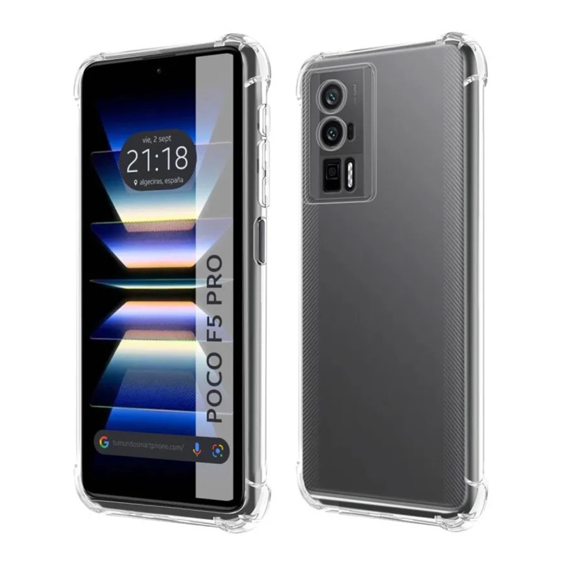 POCO F5 PRO - CASE GOMA TRANSP ANTISHOCK
