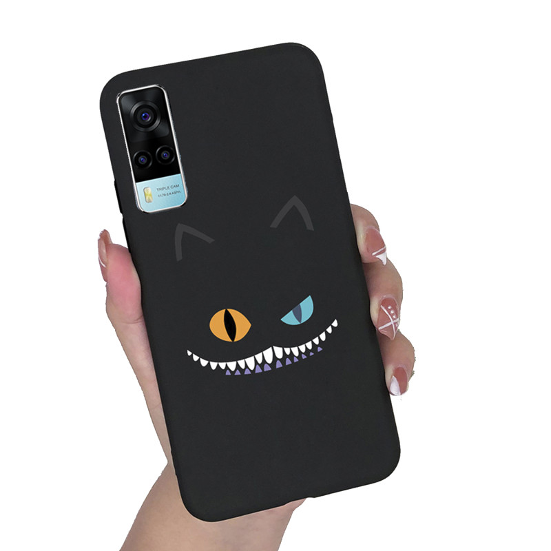 VIVO Y33 - CASE GOMA GATO CHESHIRE