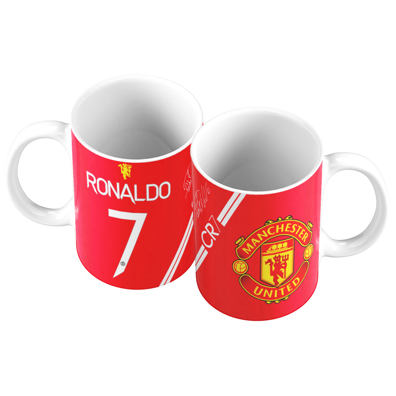TAZA MUG 11OZ CR7 MANCHESTER UNITED