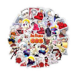 PACK 50 STICKERS INUYASHA