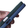 INFINIX HOT 12 - CASE GOMA GAMUZA AZUL