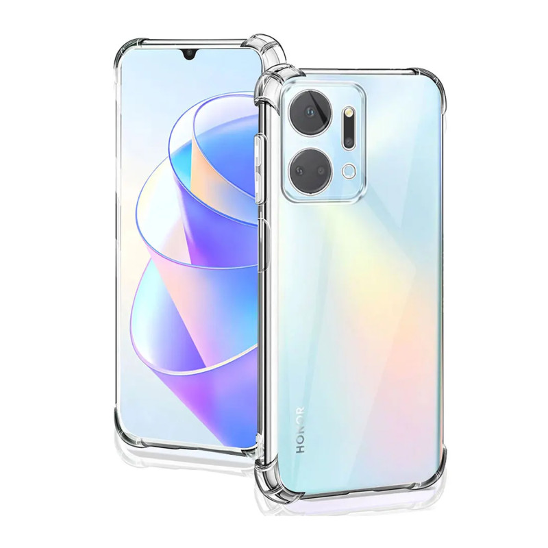 HONOR X7A - CASE GOMA TRANSP ANTISHOCK