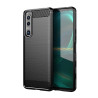 SONY XPERIA 5 III - CASE GOMA FIBRA DE CARBONO NEGRO