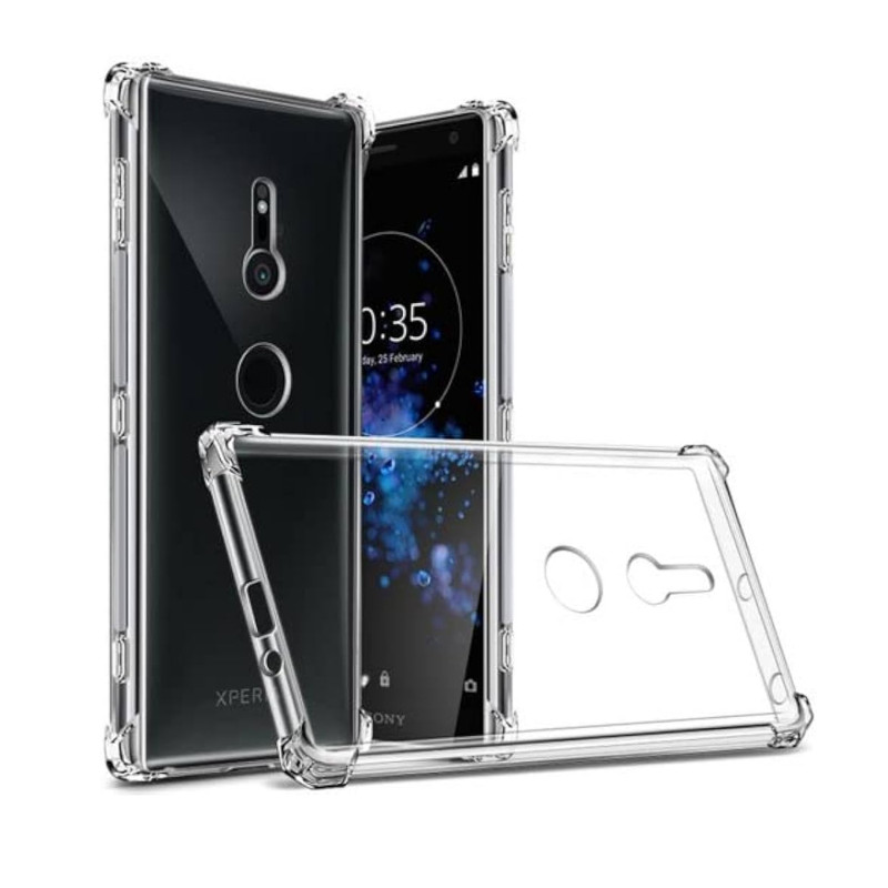 SONY XPERIA XZ2 - CASE GOMA TRANSP ANTISHOCK