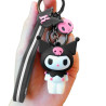 LLAVERO GOMA KUROMI NEGRO