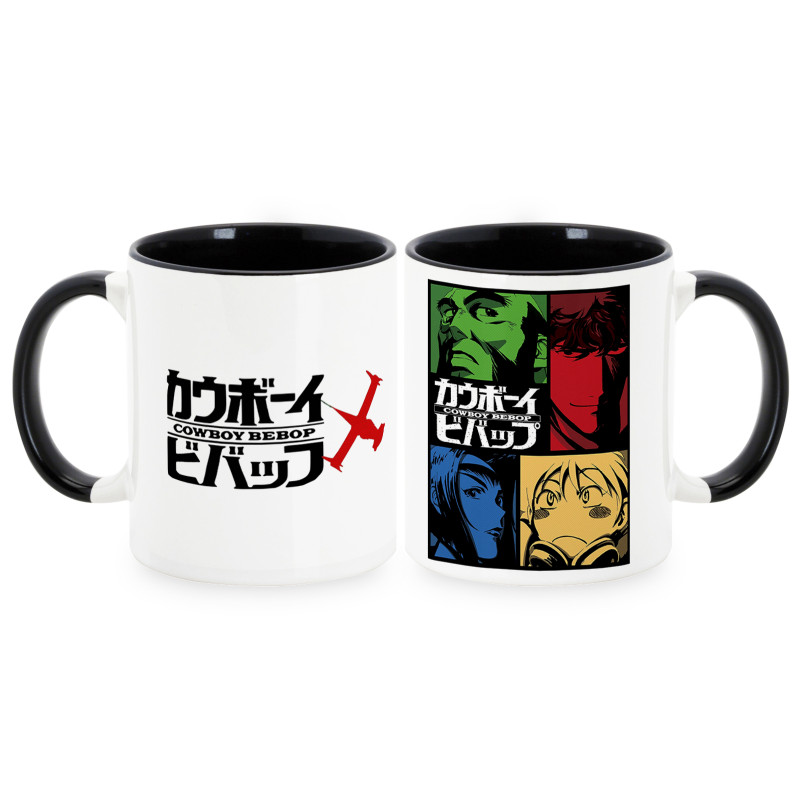 TAZA MUG 11OZ COWBOY BEBOP NEGRA